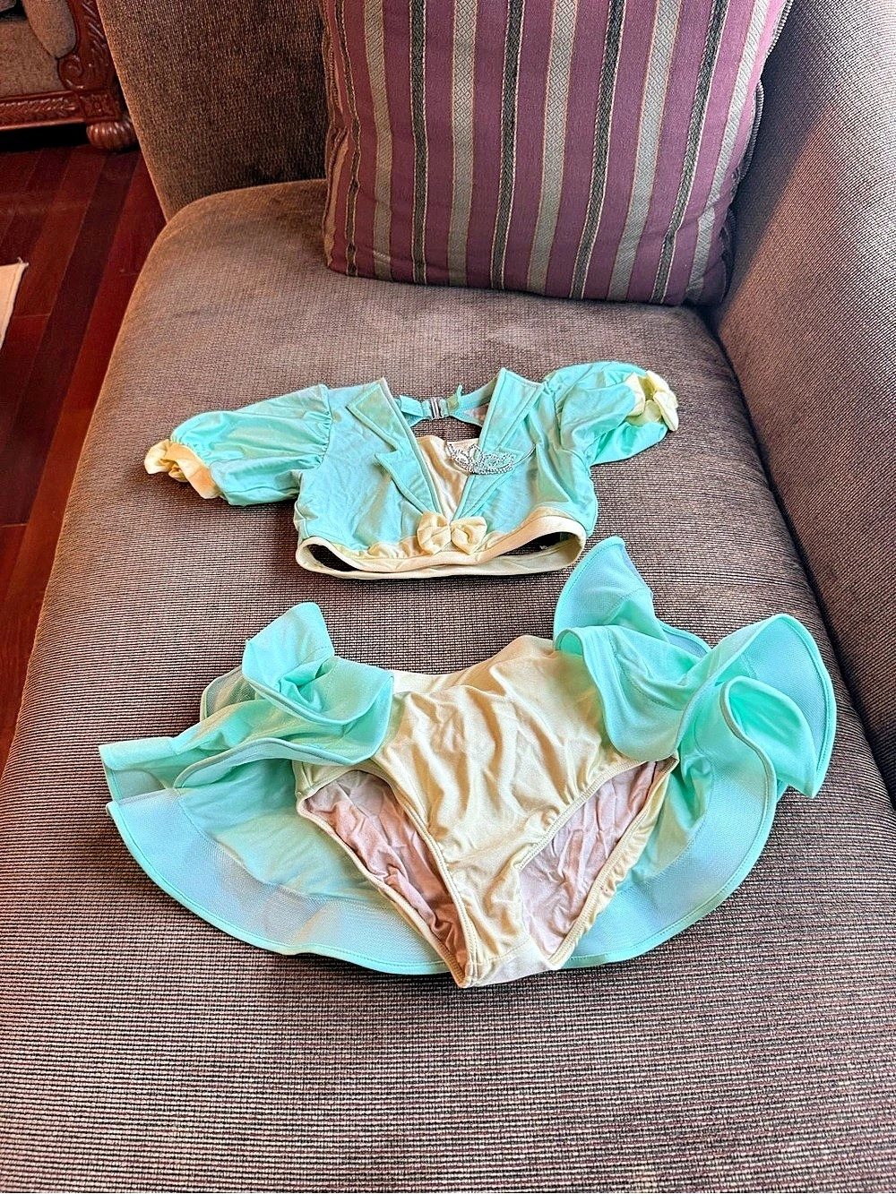 Princess Tiana Inspired Dance Costume
